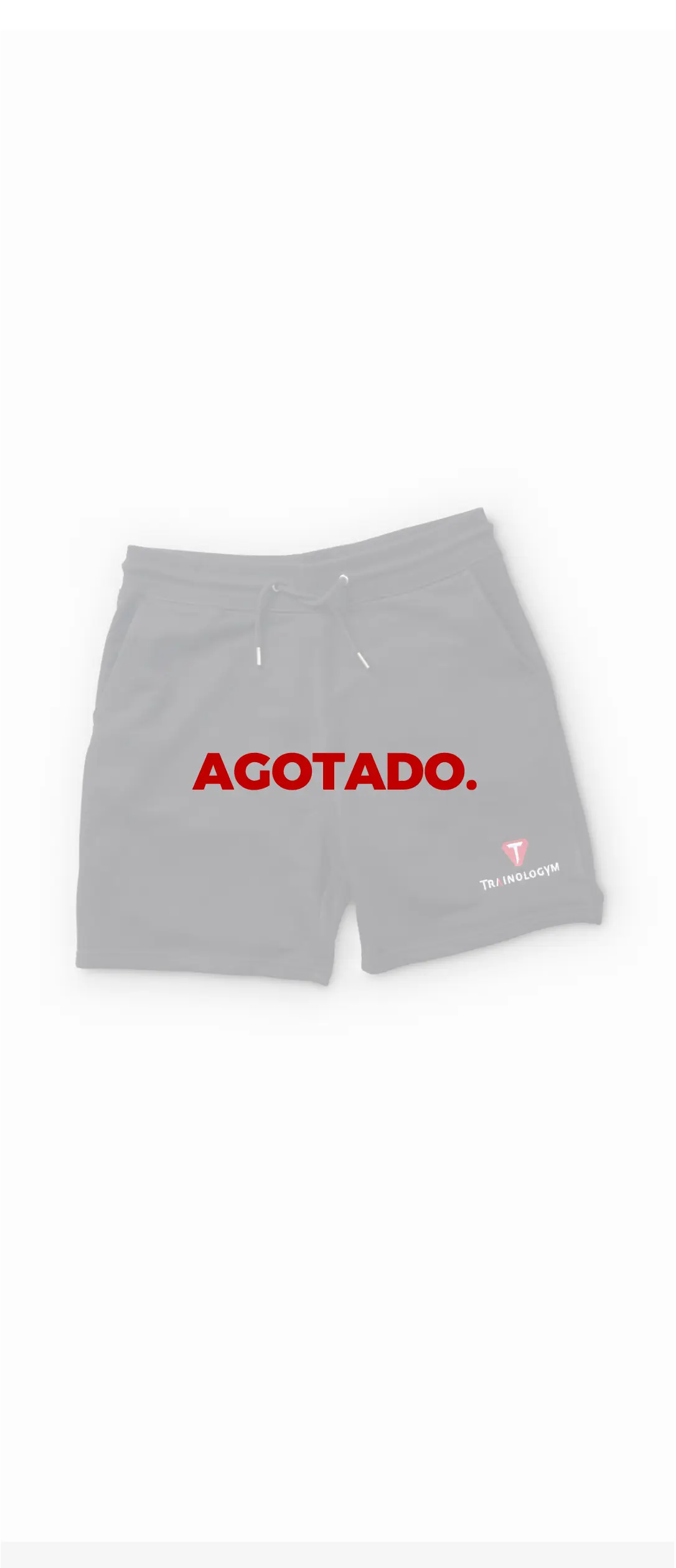 Pantalón negro chándal corto