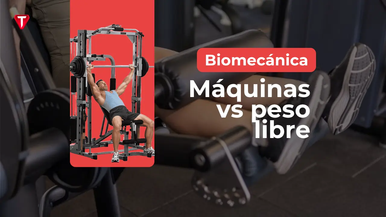 ¿Entrenar con máquinas o con peso libre?